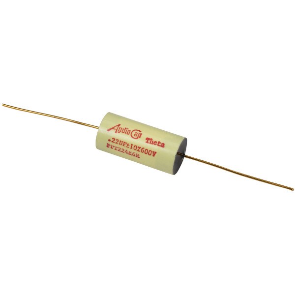 Main product image for Audiocap PPT Theta 0.22uF 600V Film/Foil Capacitor 027-714